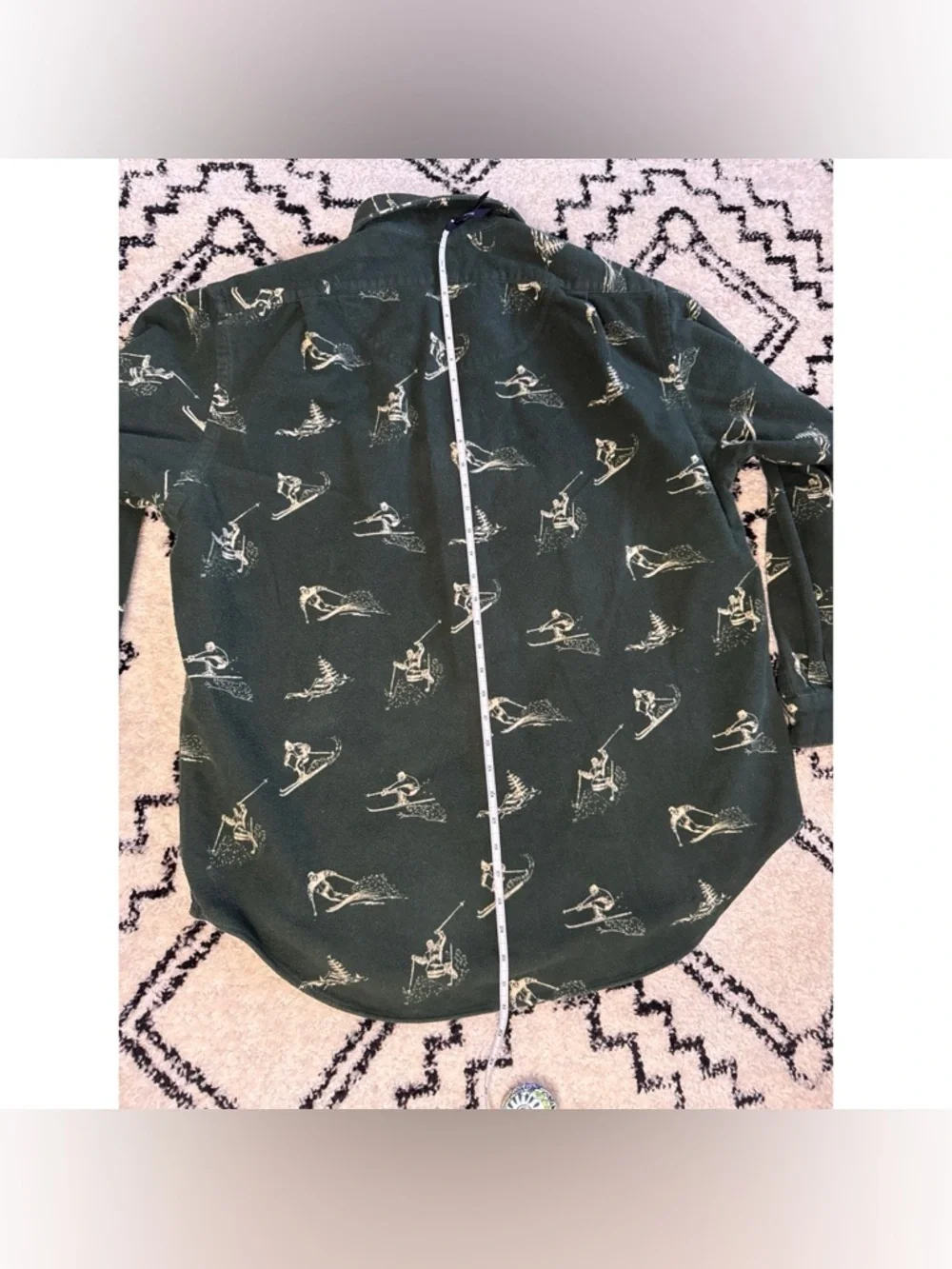 Vintage 90’s Polo Ralph Lauren Marlowe Ski Button Up Flannel Size Large - Picture 6 of 6